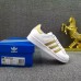 Superstar Casual Shoes Shell Straight Shoes-White/Gold