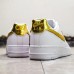 Air Force 1 Low AF1 Runing Shoes-White/Gold_18429