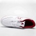 Air Force 1 07 Lthr AF1 Runing Shoes-White/Red_12945