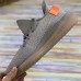 X Kanye Yeezy Boost 350 V2 “Static” Running Shoes-Gray/Orange_27604