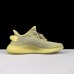 Kanye Yeezy 350 V2“Static”Boost Running Shoes-Gray/Yellow_85068