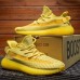 Kanye Yeezy 350 V2“Static”Boost Running Shoes-All Yellow_18754