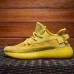 Kanye Yeezy 350 V2“Static”Boost Running Shoes-All Yellow_18754