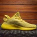 Kanye Yeezy 350 V2“Static”Boost Running Shoes-All Yellow_18754