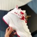 Air Jordan 6 RIngs PJ tucker Basketball Shoes-White/Red_12236