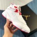 Air Jordan 6 RIngs PJ tucker Basketball Shoes-White/Red_12236