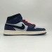 AIR‎ JORDAN 1 LOW‎ OG Running Shoes-Navy Blue/White_64544