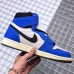 Air Jordan 1 Retro High OG Basketball Shoes-White/Blue_39916