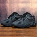 YEEZY BOOST 700 "Salt" Retro Clunky Sneaker ulzzang ins Running Shoes-All Black_64978