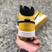 Air Jordan 1 MID "Yellow TOE" Running Shoes-Yellow/White_23213