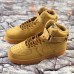 Air Force 1 High '07 WB FLAX Wheat Running Shoes-All Khkai_42745