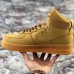 Air Force 1 High '07 WB FLAX Wheat Running Shoes-All Khkai_42745