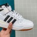 Adidas Forum Mid Running Shoes-White/Black_42195