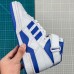 Adidas Forum Mid Running Shoes-White/Blue_60738