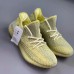 Adidas Yeezy Boost 350 V2 Running Shoes-Gray/Yellow_64796