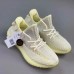 Adidas Yeezy Boost 350 V2 Running Shoes-Gray/Yellow_43213