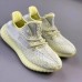 Adidas Yeezy Boost 350 V2 Running Shoes-Gray/Yellow_21336