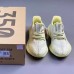 Adidas Yeezy Boost 350 V2 Running Shoes-Gray/Yellow_21336