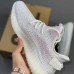 Adidas Yeezy Boost 350 V2 Running Shoes-Gray/White_28377