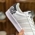 Adidas SUPERSTAR Running Shoes-White/Black_47309