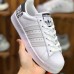 Adidas SUPERSTAR Running Shoes-White/Black_47309