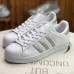 Adidas SUPERSTAR Running Shoes-White/Silver_29896