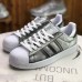 Adidas SUPERSTAR Running Shoes-Silver/White_15793