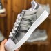 Adidas SUPERSTAR Running Shoes-Silver/White_15793