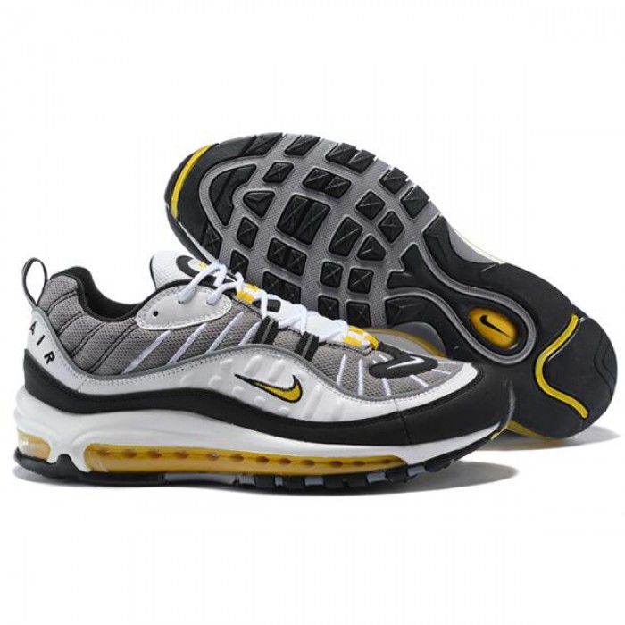 Air Max 97 Bullet Retro RunningShoes-Black/White