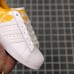 Adidas SUPERSTAR Running Shoes-White/Yellow-978966