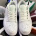 Crossover Air Jordan 1 Retro Low AJ1 Running Shoes-All White-9239699