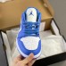 Crossover Air Jordan 1 Retro Low AJ1 Running Shoes-Blue/White-4620115