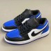 Crossover Air Jordan 1 Retro Low AJ1 Running Shoes-Black/Blue-2025851