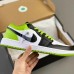 Crossover Air Jordan 1 Retro Low AJ1 Running Shoes-Black/Green-9268768