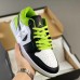 Crossover Air Jordan 1 Retro Low AJ1 Running Shoes-Black/Green-9268768