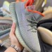 Adidas Yeezy Boost 350 V2 Running Shoes-Gray/Orange-6636394