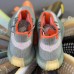 Adidas Yeezy Boost 350 V2 Running Shoes-Gray/Orange-6636394