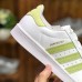 Adidas SUPERSTAR W Running Shoes-White/Green-2012437