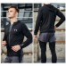 Under Armour 4 Piece Set Quick drying For men's Running Fitness Sports Wear Fitness Clothing men Training Set Sport Suit-1925016