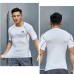 Under Armour 4 Piece Set Quick drying For men's Running Fitness Sports Wear Fitness Clothing men Training Set Sport Suit-1925016