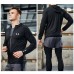 Under Armour 4 Piece Set Quick drying For men's Running Fitness Sports Wear Fitness Clothing men Training Set Sport Suit-3492725