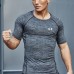 Under Armour 4 Piece Set Quick drying For men's Running Fitness Sports Wear Fitness Clothing men Training Set Sport Suit-3492725