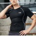 Under Armour 4 Piece Set Quick drying For men's Running Fitness Sports Wear Fitness Clothing men Training Set Sport Suit-3456930