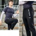 Under Armour 3 Piece Set Quick drying For men's Running Fitness Sports Wear Fitness Clothing men Training Set Sport Suit-1577250