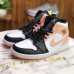 Crossover Jordan AIR JORDAN 1 MID SE AJ1 Running Shoes-Black/Khkai-2468462