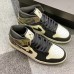 Air Jordan 1 Mid“ Camo” Running Shoes-Black/White-2942315