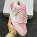 Air Jordan 1 Low Women Running Shoes-Pink/White-7562296