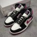 Air Jordan 1 Mid Running Shoes-Black/White-5480804