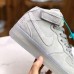 Air Force1 Mid x Reigning Champ Running Shoes-All Gray-1540142