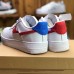 WMNS AIR FORCE 1 '07 LX Running Shoes-White/Blue-7419148